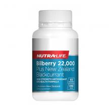 Nutralife Bilberry 22000 纽乐越橘黑加仑护眼 60c