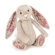 Jellycat Blossom Bunny邦尼兔浅棕色花耳朵中号31cm BL3BBN